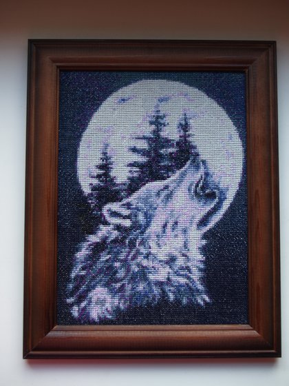 Работа «Волк (первая работа)»