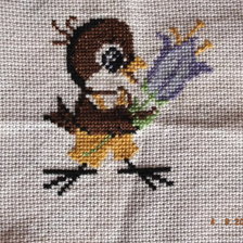 Работа «Птичка»