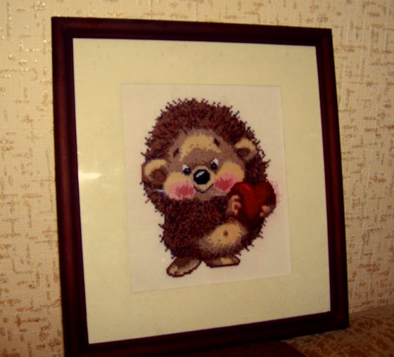 Работа «Ежик»