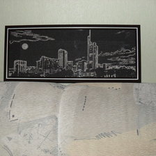 Работа «ночной город»