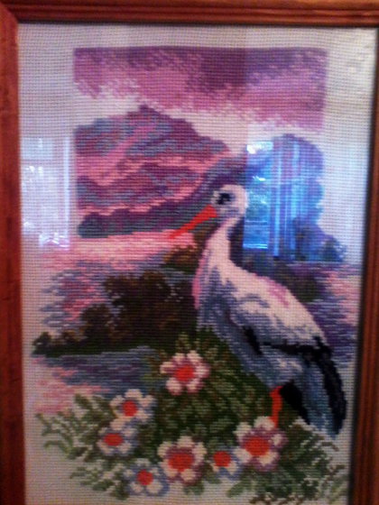 Работа «Розовый вечер»