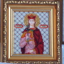 Работа «Икона Святой великомученицы Ирины»