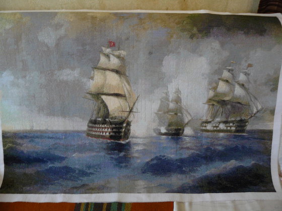 Работа ««АЙВАЗОВСКИЙ. БОЙ МЕКУРИЯ»»