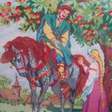 Работа «Волшебные яблочки»