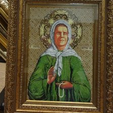 Работа «Св.Бл.Матрона Московская бисер»