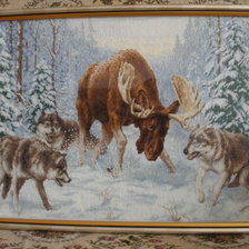 Работа «встреча в лесу»