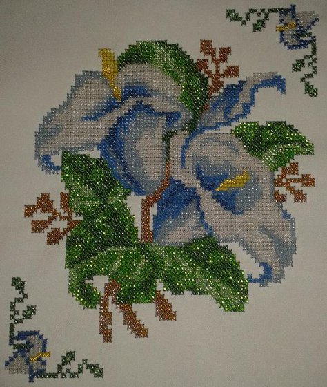 Работа «Цветы»