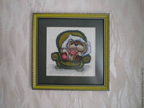 Работа «Медвежонок отдыхающий.»