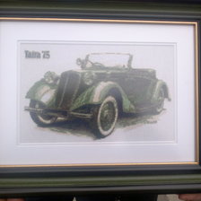 Работа «ретро машина»