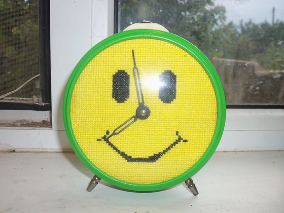 Работа «часы Смайлик»