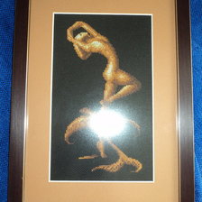 Работа «дівчина і скат»