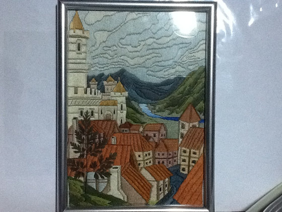 Работа «горный городок»