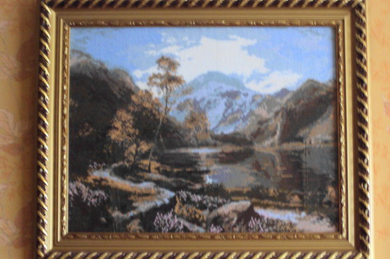 Работа «Горное озеро»