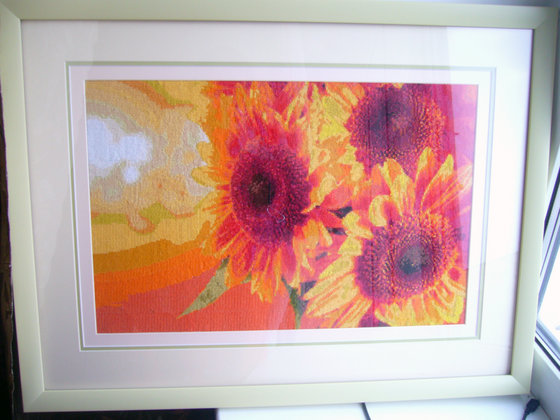 Работа «Подсолнухи»