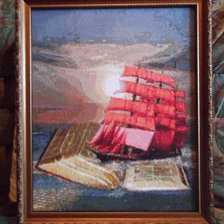 Работа «Мечта об "Алых парусах"»