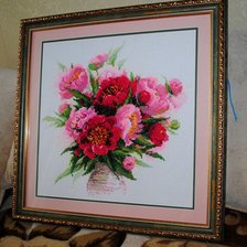 Работа «пионы от риолис»