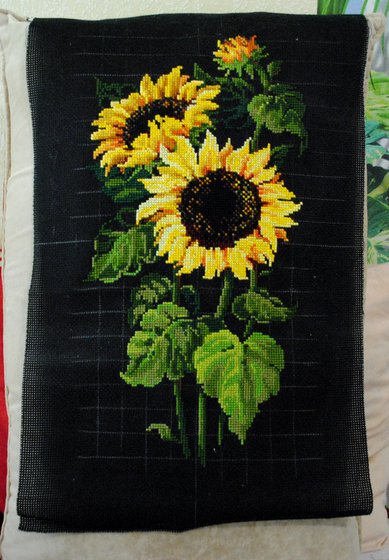 Работа «подсолнухи»