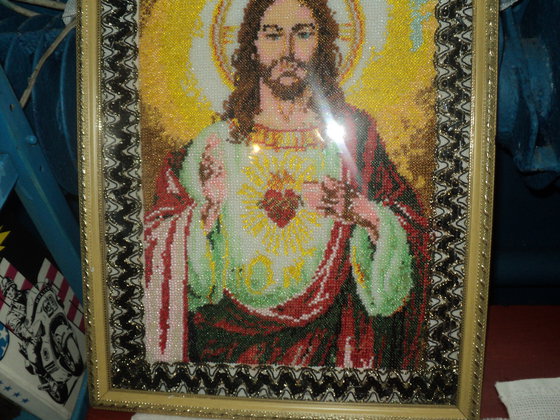 Работа «Горячее сердце Иисуса»