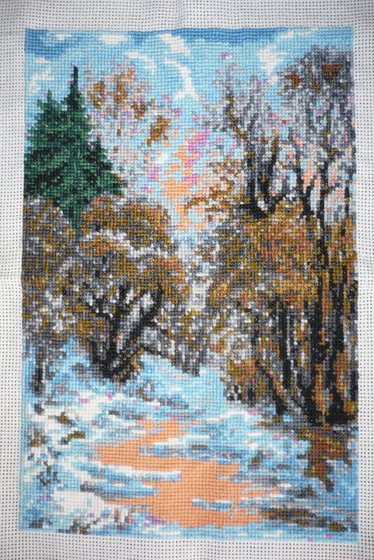 Работа «Весна в лесу»