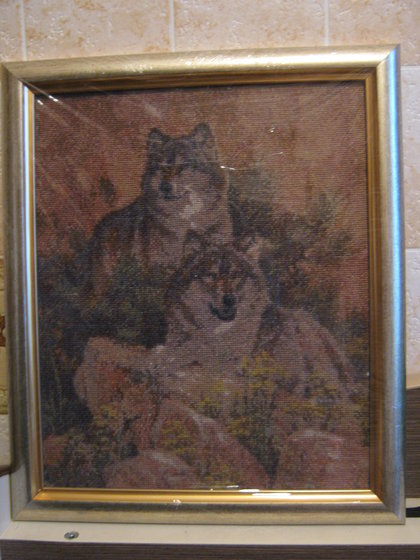 Работа «Волки. Пара ( с оформлением).»