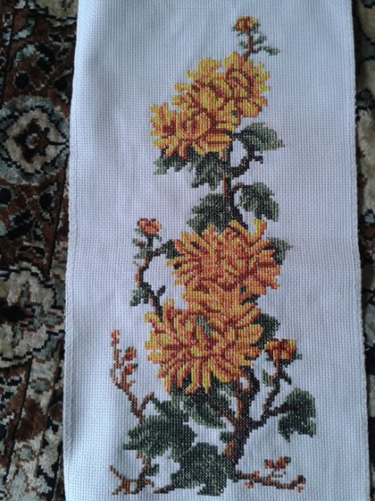 Работа «хризантемы»