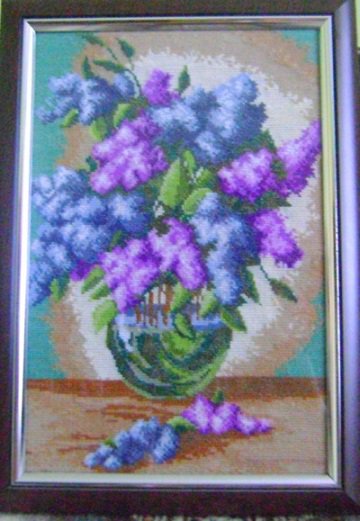 Работа «Сирень»