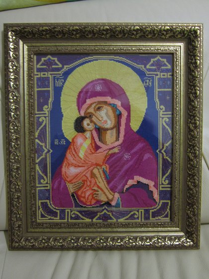 Работа «Донская Божия Матерь»
