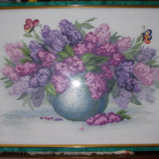 Работа «Сирень»