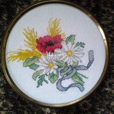 Работа «полевой букетик»