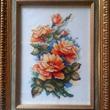 Работа «Букет роз»