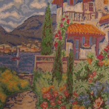 Работа «Райский уголок у моря.»