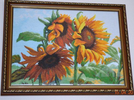 Работа «ПОДСОЛНУХИ»