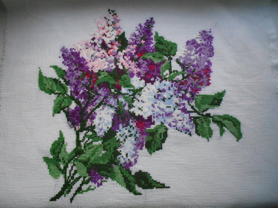 Работа «Сирень»