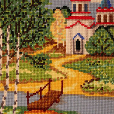 Работа «Храм у речки»