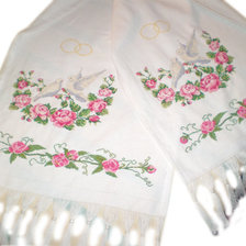 Работа «рушничок свадебный»