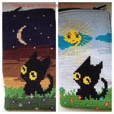 Работа «Чехол для телефона ДеньНочь»