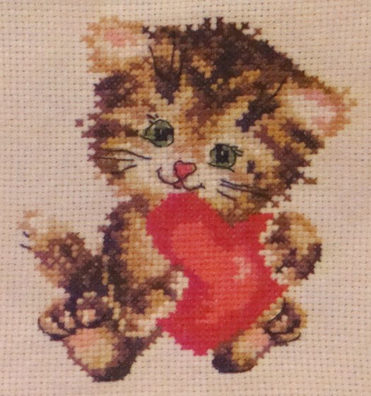 Работа «Любимая киска»