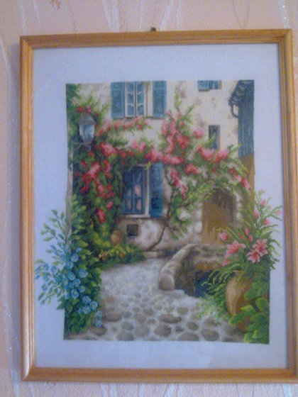 Работа «Дворик»