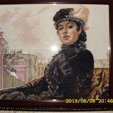 Работа «Незнакомка»