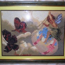 Работа «Пасхальный ангелочек»