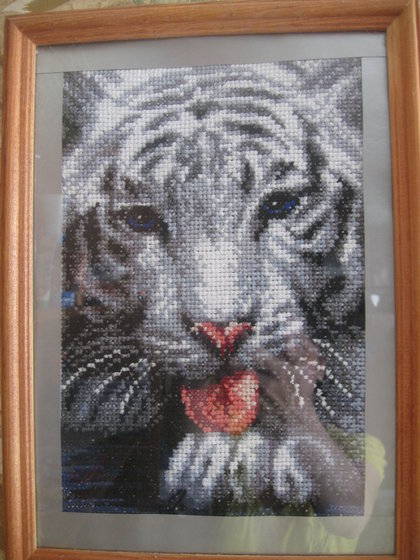 Работа «белый тигр»