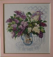 Работа «Сирень в кувшине»