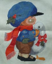 Работа «мальчик с гусем»