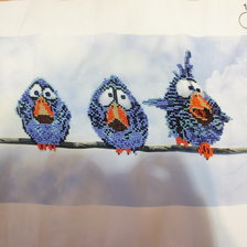 Работа «Мои воробьи»