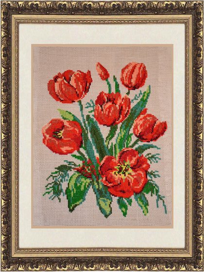 Работа «Люблю тюльпаны...»