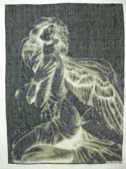 Работа «силуэт ангела»