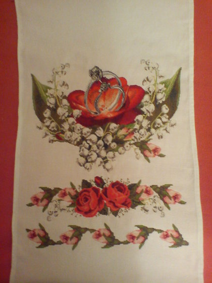 Работа «Рушник под каравай»