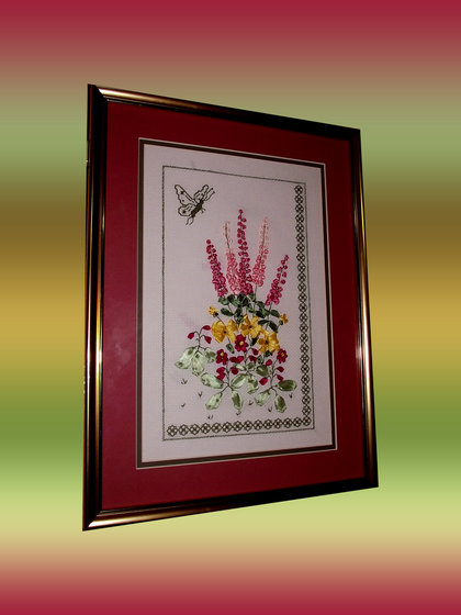 Работа «Панно с бабочкой (ф. "PANNA")»