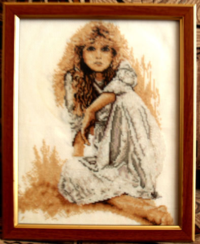 Работа «юная девушка»