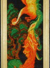 Работа «Иван-царевич и жар-птица. Лаковая миниатюра. Федоскино»